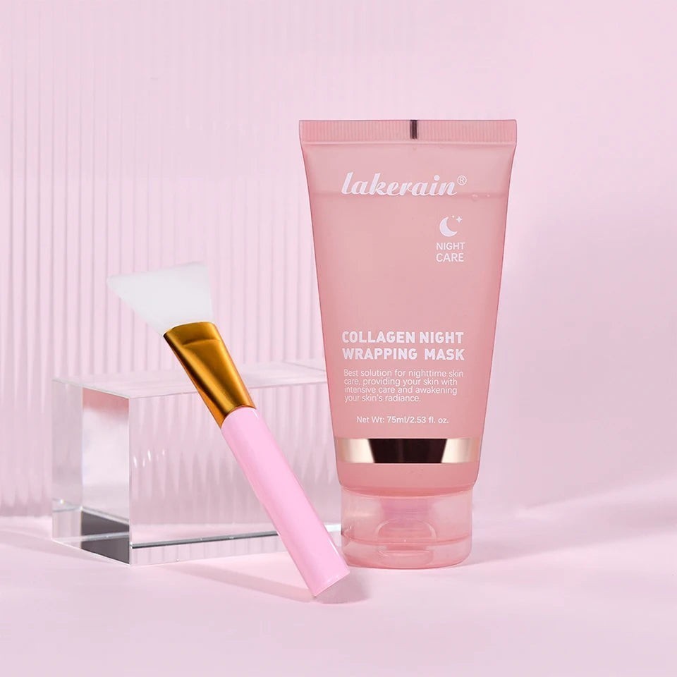 Masque Enveloppant Collagène Nuit Pour Soin De La Peau
