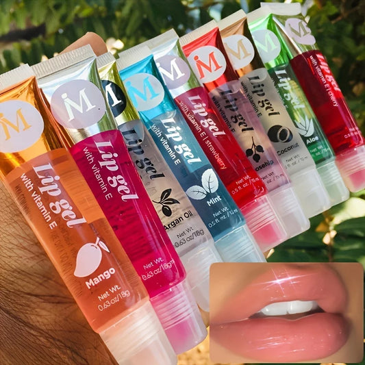 Coffret 6 huiles à lèvres hydratation repulpant & brillance cadeau beauté – Belleréelle