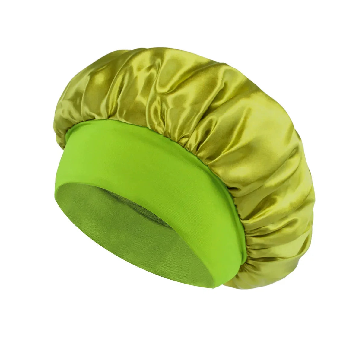 Bonnet satin nuit — protection & soin des cheveux