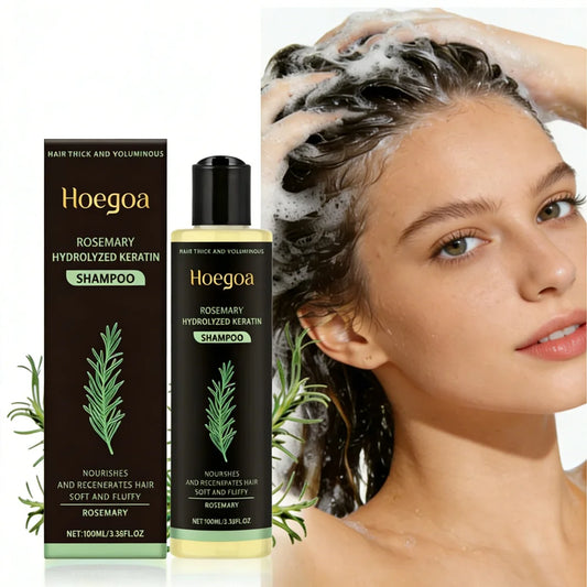 Shampooing romarin – flacon & ingrédients naturels – Belleréelle