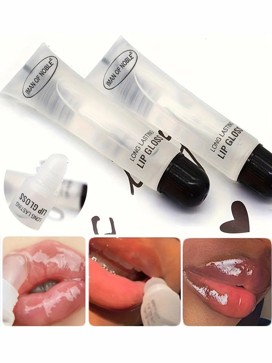 Coffret 6 lip gloss – teintes transparentes & colorées – Belleréelle