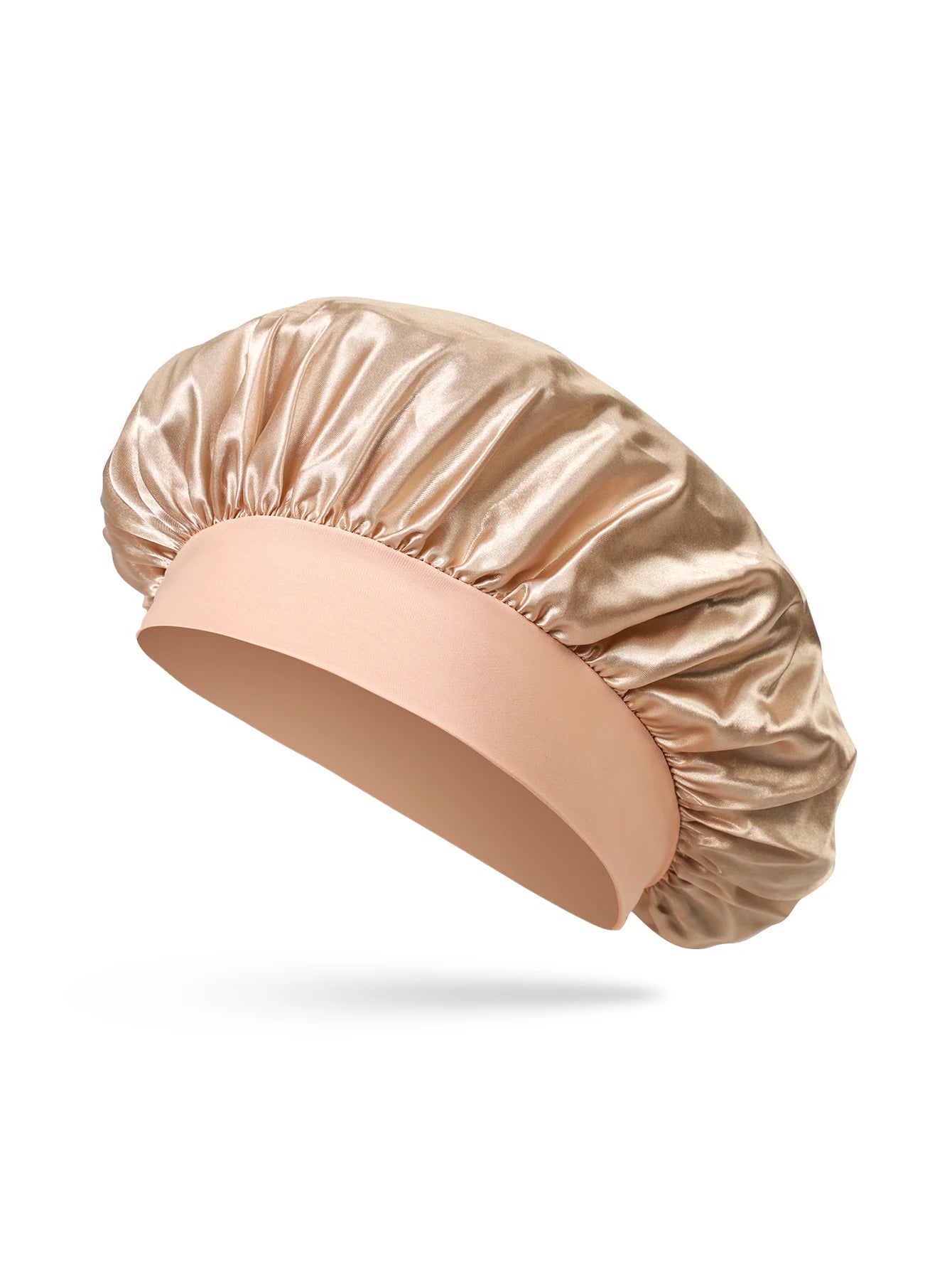 Bonnet satin cheveux bouclés & tresses — protection nuit