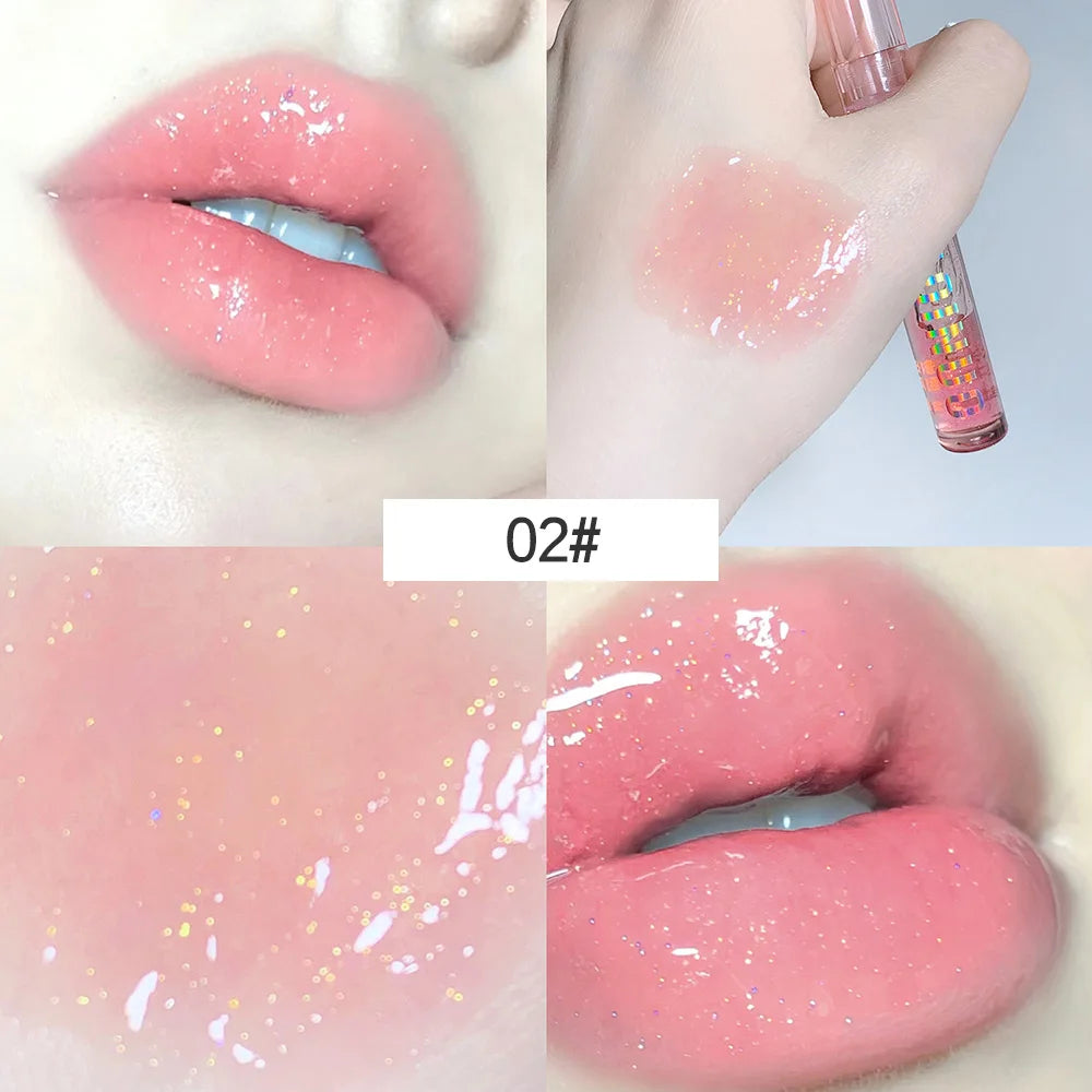 Gloss miroir nacré – bienfaits hydratation & brillance – Belleréelle