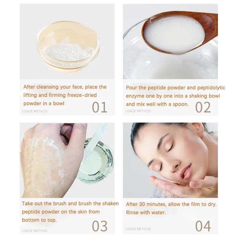 Masque K-beauty – ingrédients collagène & acide hyaluronique – Belleréelle