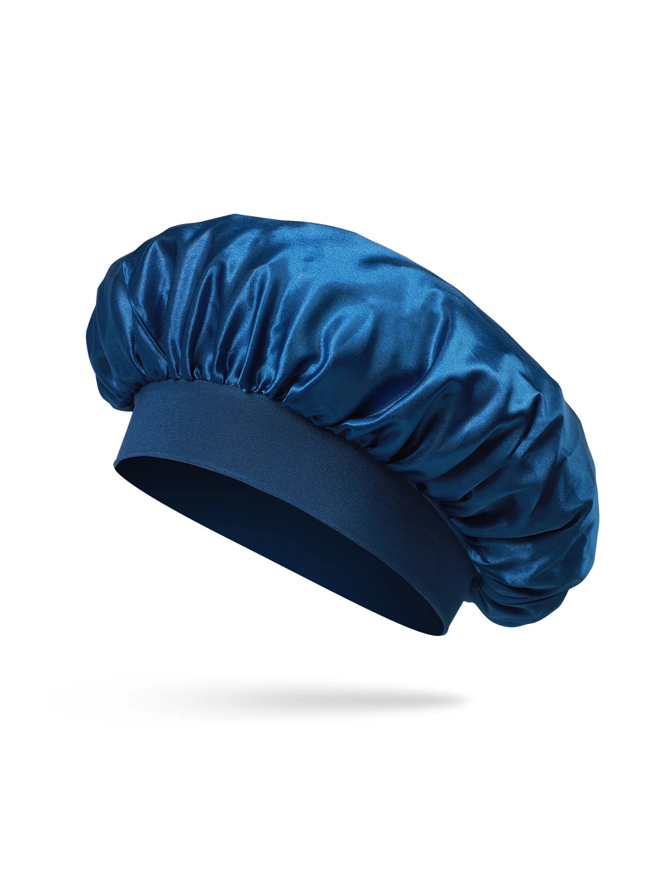 Bonnet satin cheveux bouclés & tresses — protection nuit
