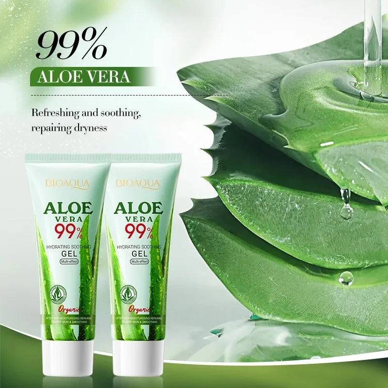 Gel Aloe Vera Bio — Hydratation & Réparation Visage & Corps