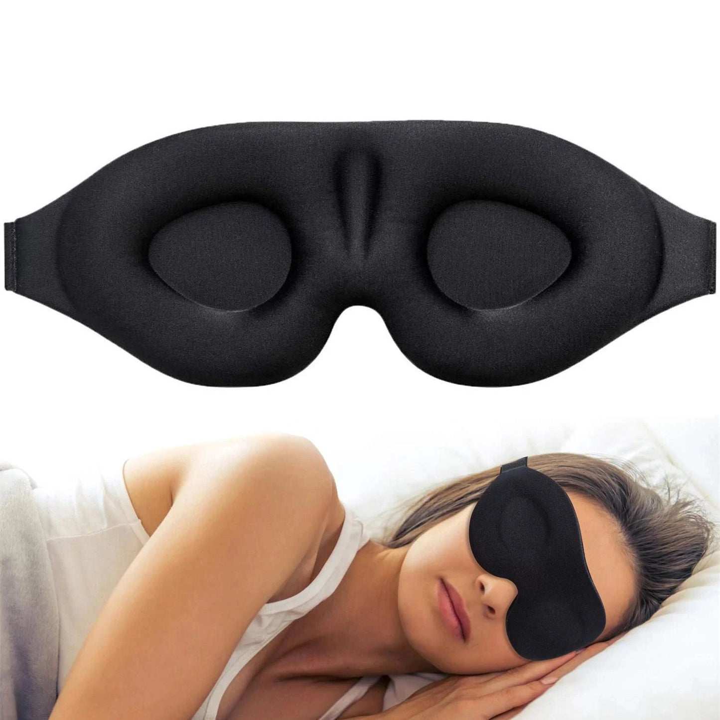 Masque nuit 3D – packaging fond blanc présentation – Belleréelle