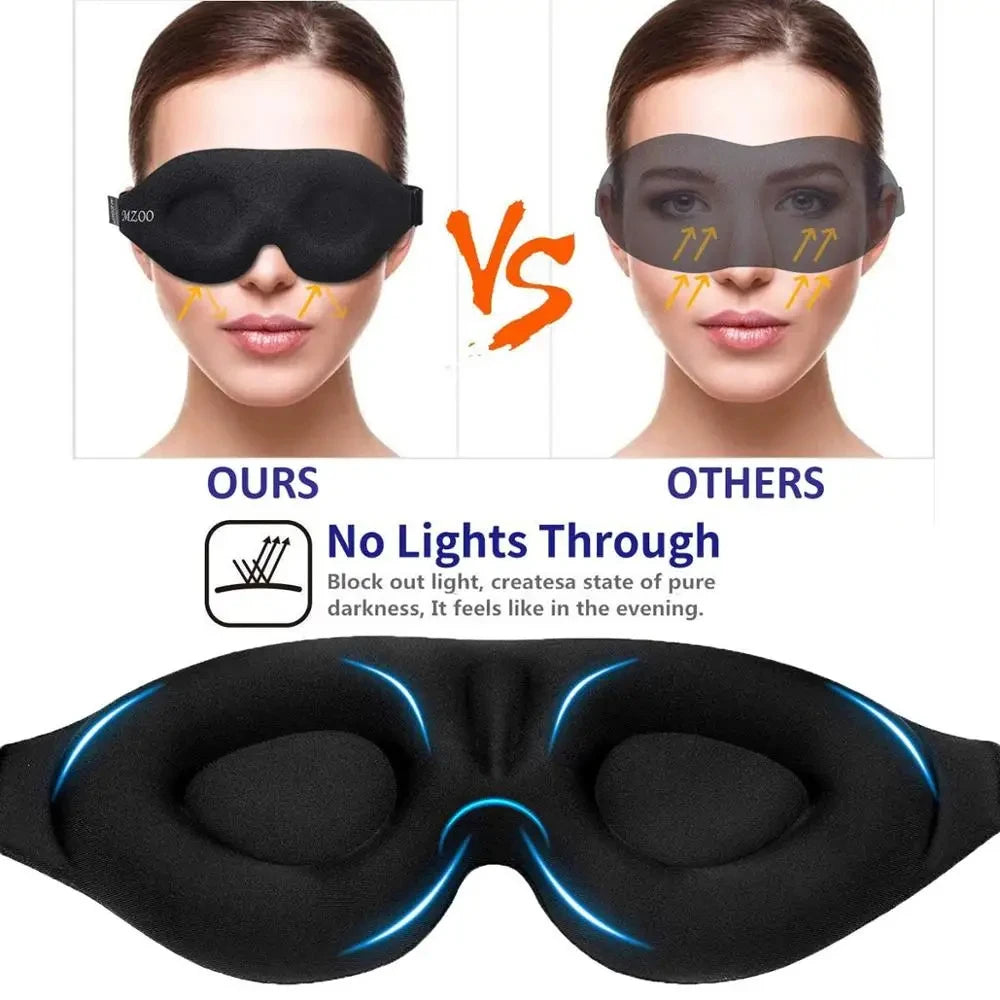 Masque de nuit 3D – bouchons d'oreilles inclus – Belleréelle