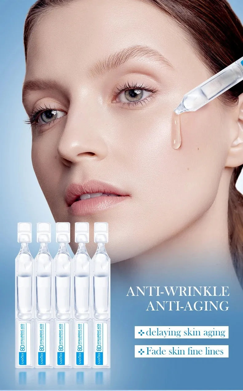 Sérum Anti-Âge à l'Acide Hyaluronique & Collagène