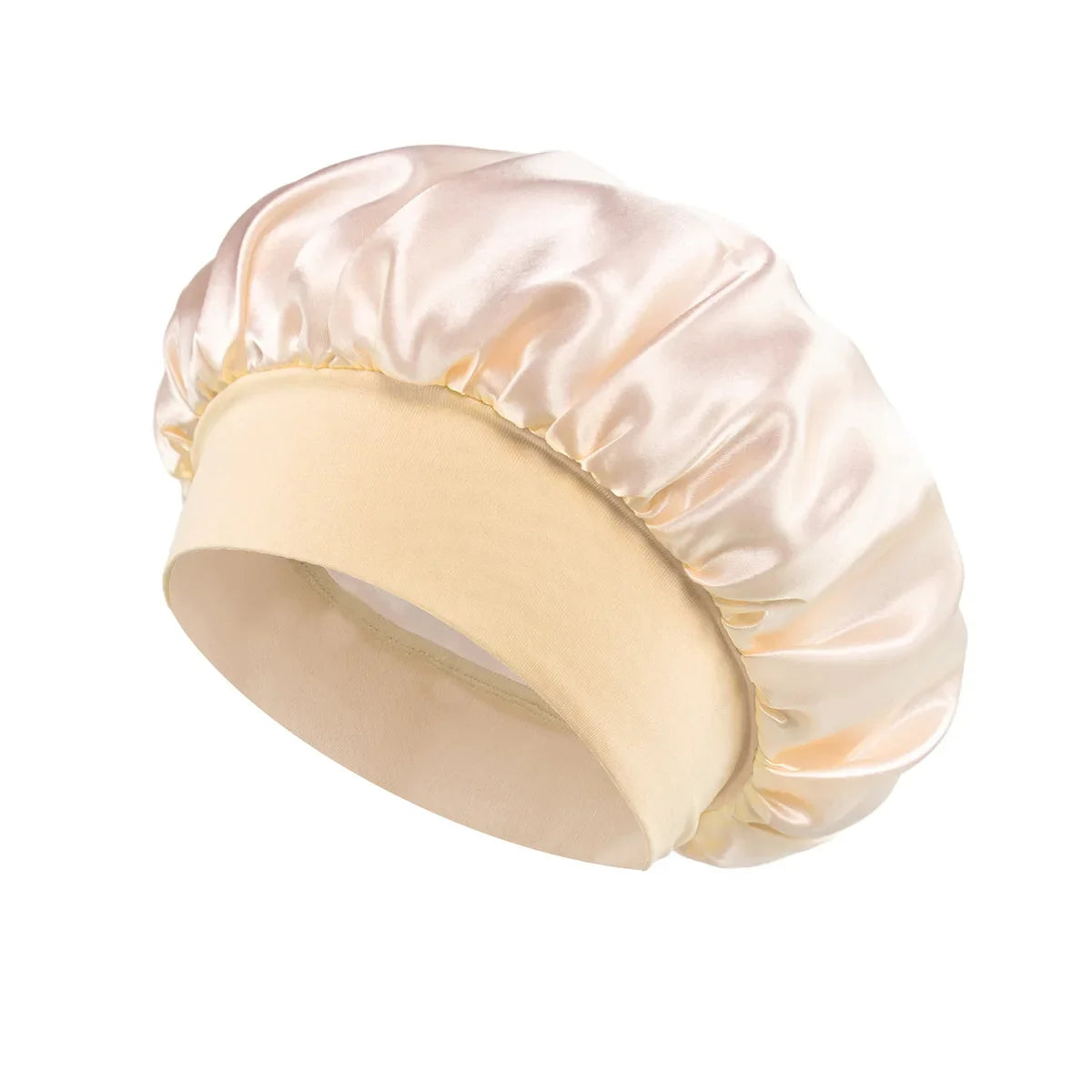 Bonnet satin nuit — protection & soin des cheveux