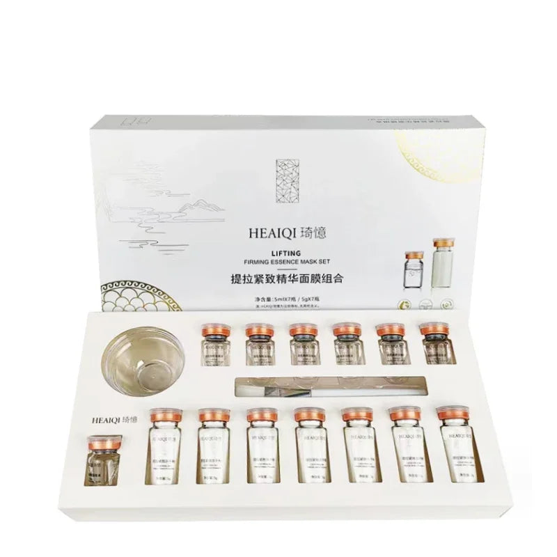 Masque visage K-beauty collagène & acide hyaluronique — fermeté