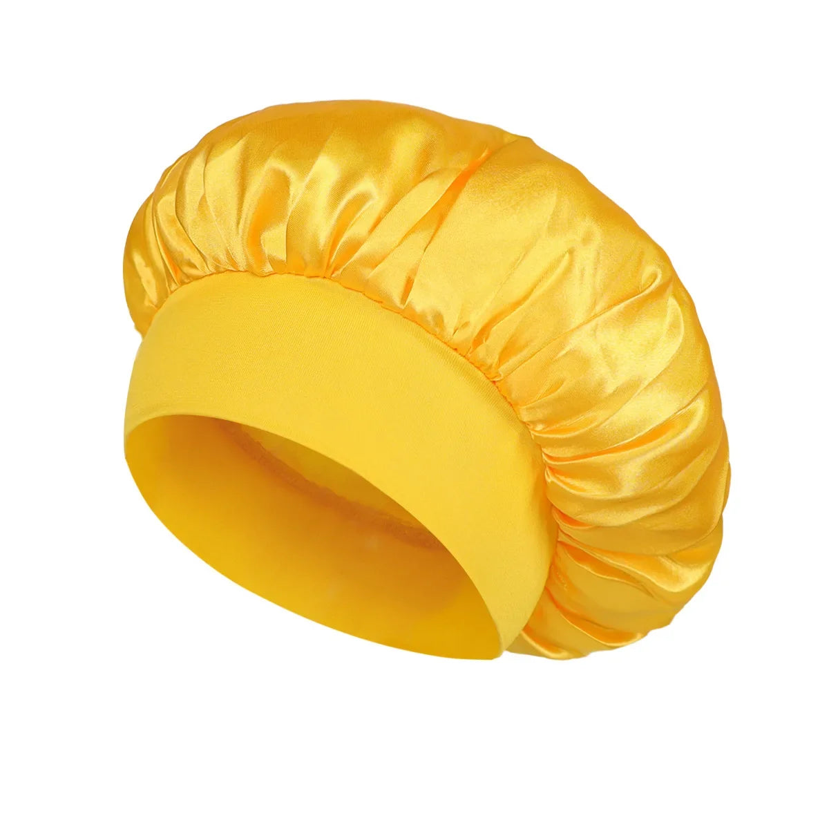 Bonnet satin nuit — protection & soin des cheveux