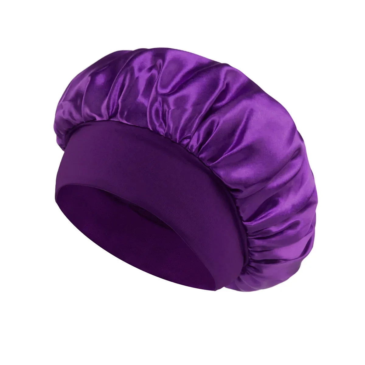Bonnet satin nuit — protection & soin des cheveux