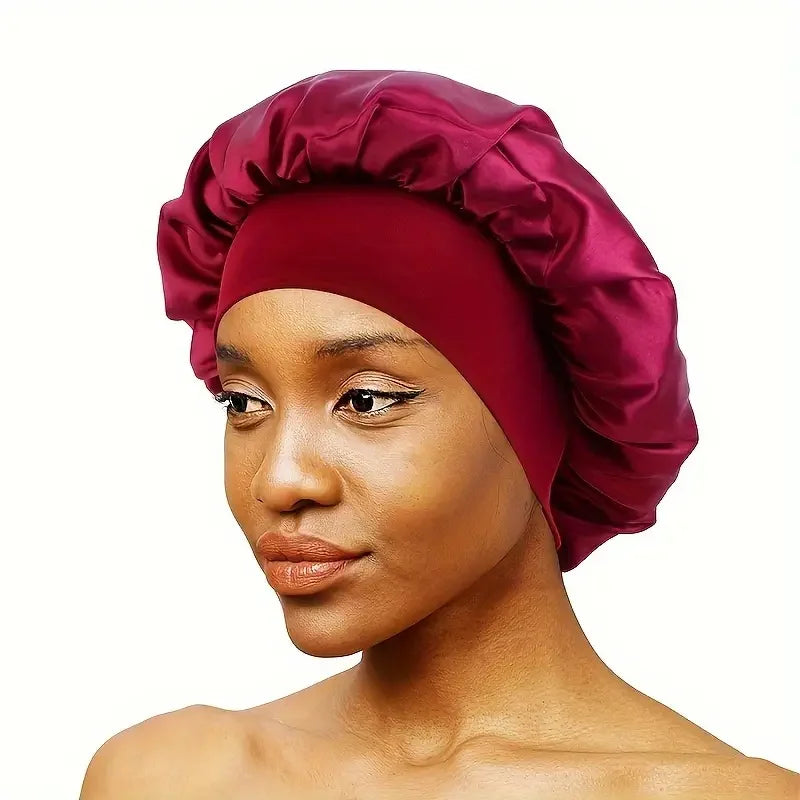 Bonnet satin grand format – lot 2 pièces mix couleurs – Belleréelle