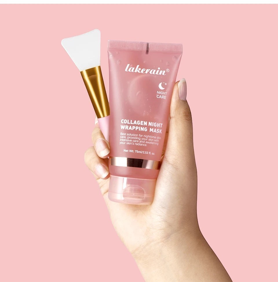 Masque Enveloppant Collagène Nuit Pour Soin De La Peau