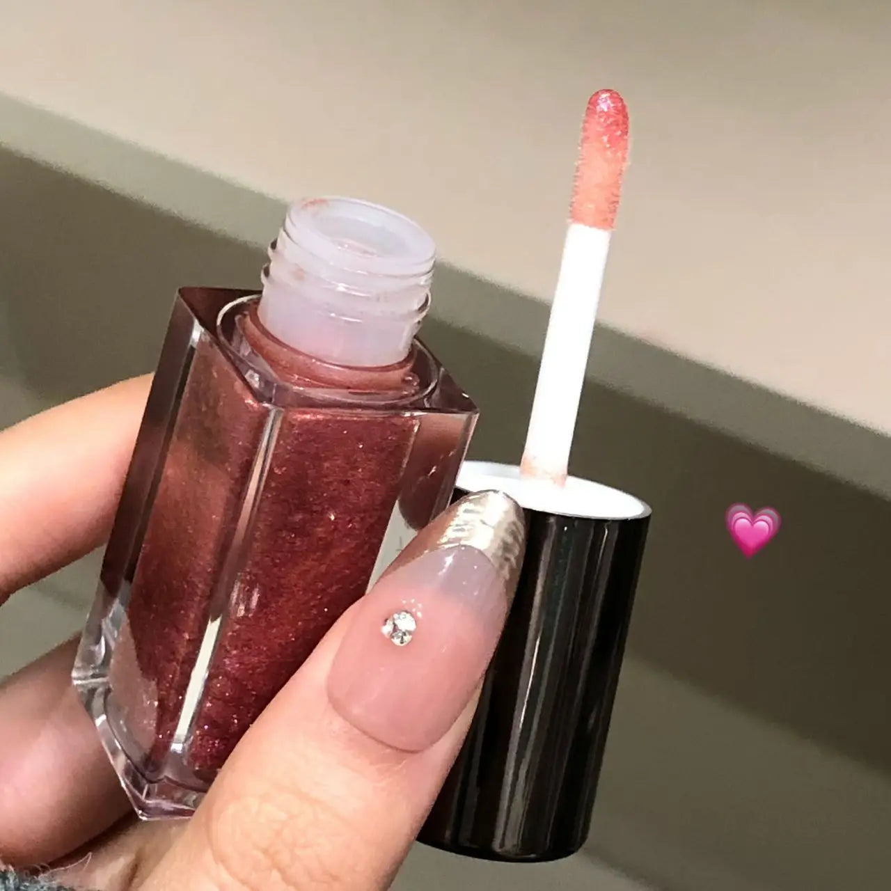 Gloss Starlight – texture shimmer nacré brillant – Belleréelle