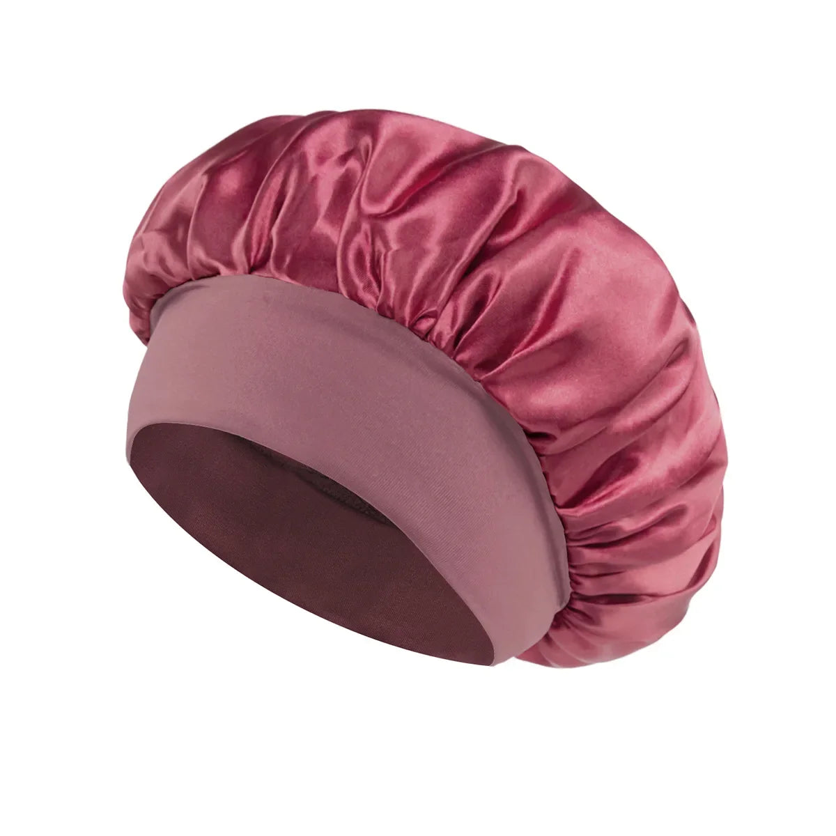 Bonnet satin nuit — protection & soin des cheveux