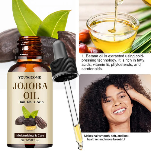 Huile de Jojoba Bio Pure — Visage, Cheveux & Ongles