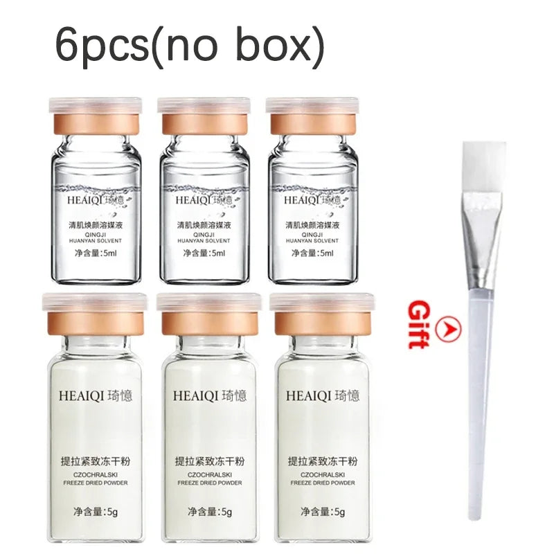 Masque visage K-beauty collagène & acide hyaluronique — fermeté