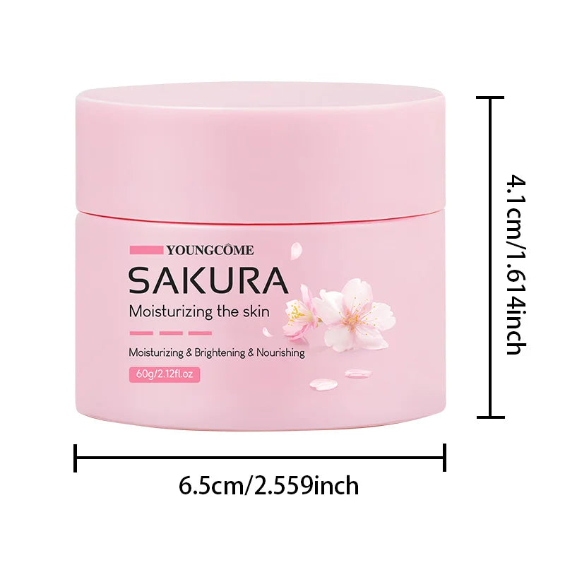 Crème Sakura hydratante – soin quotidien visage – Belleréelle