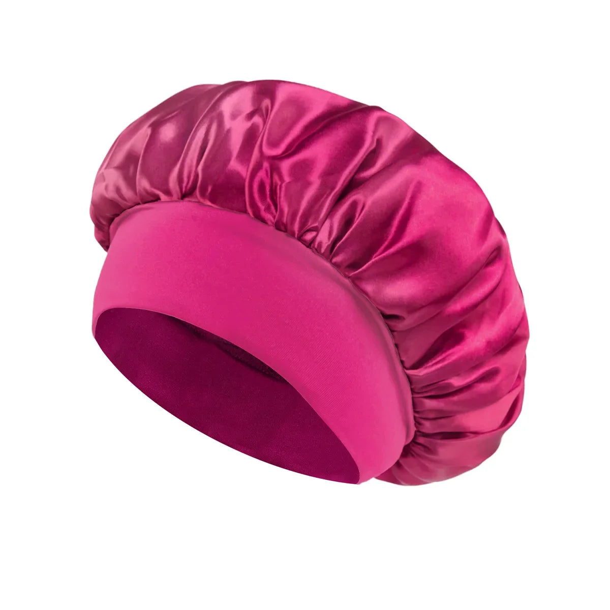 Bonnet satin nuit — protection & soin des cheveux