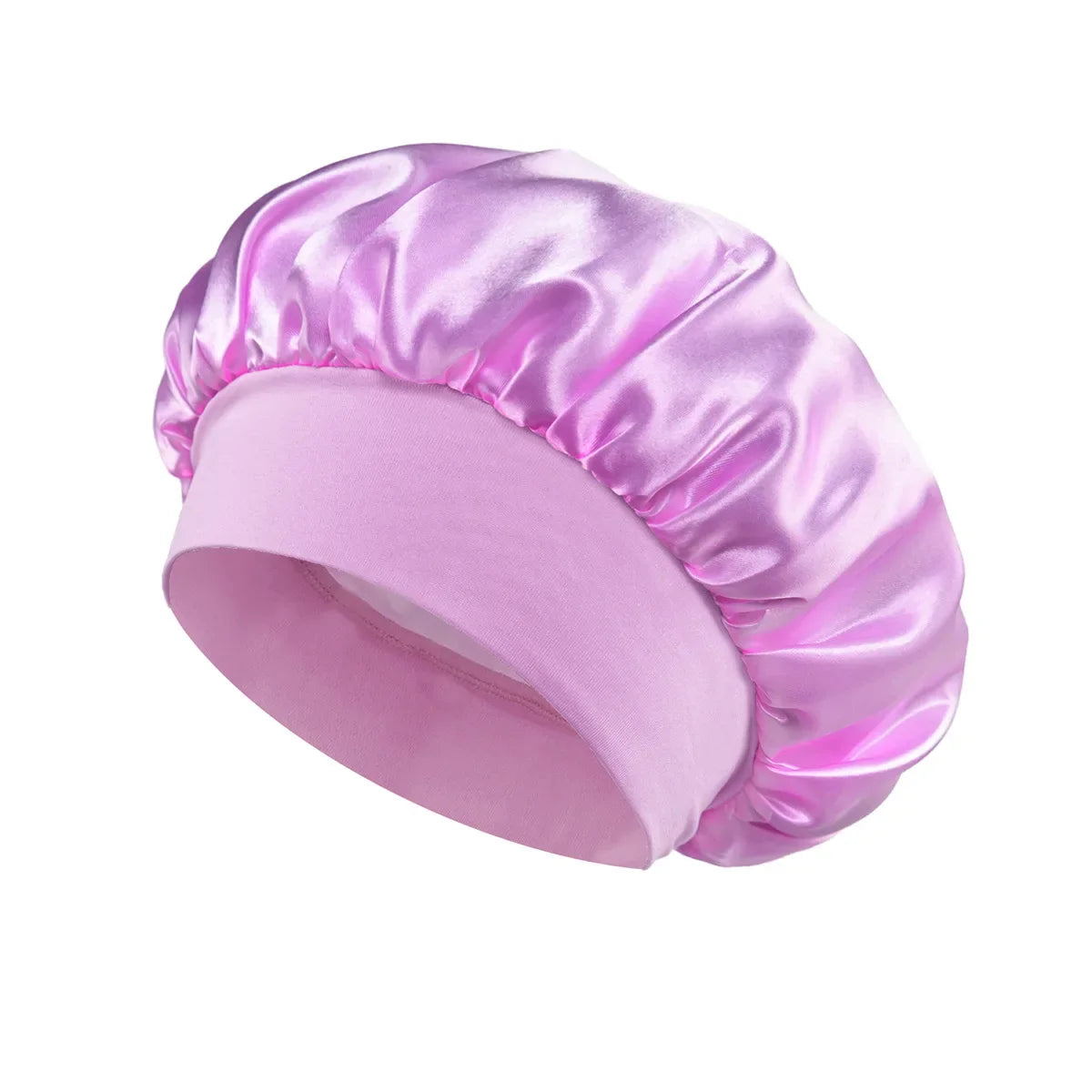 Bonnet satin nuit — protection & soin des cheveux