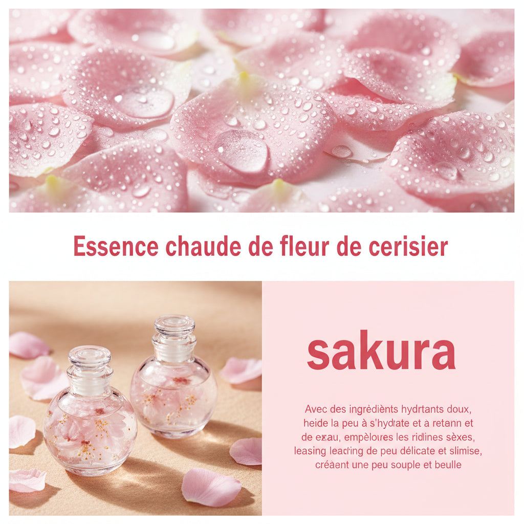 Crème Sakura 60g – soin visage nourrissant & repulpant – Belleréelle
