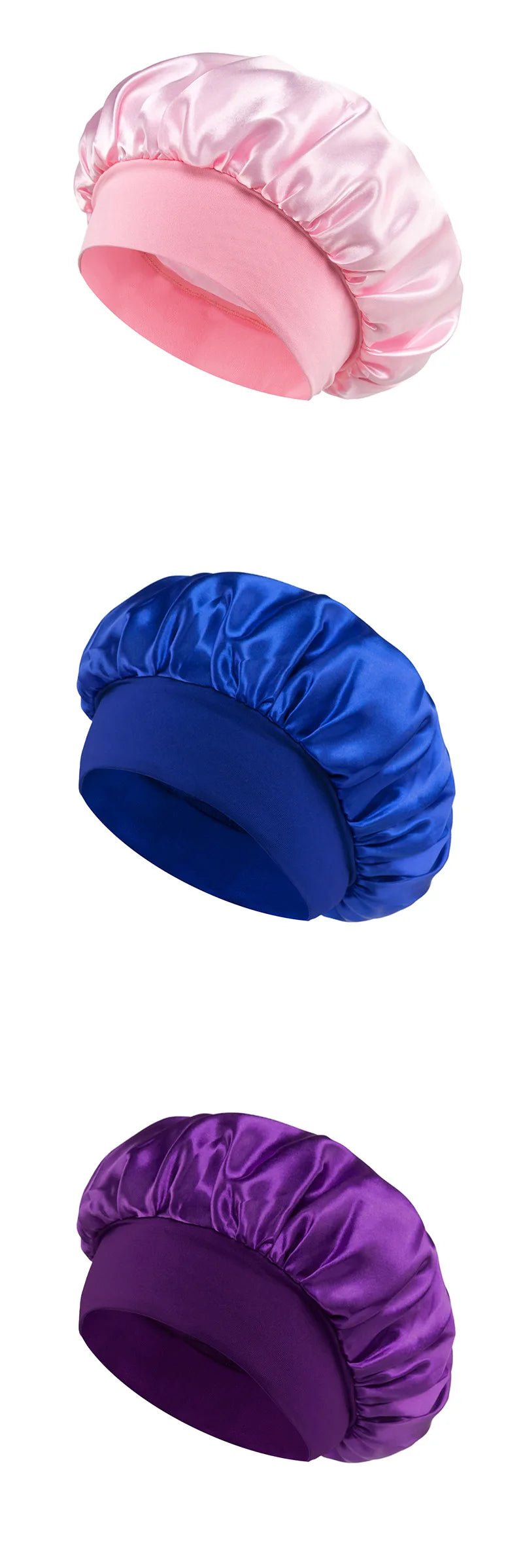Bonnet satin nuit – couleur dorée fond blanc – Belleréelle