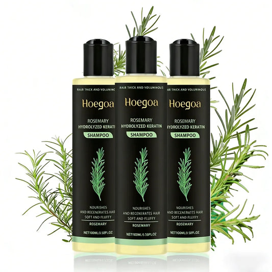 Shampooing romarin – force & volume cheveux kératine – Belleréelle