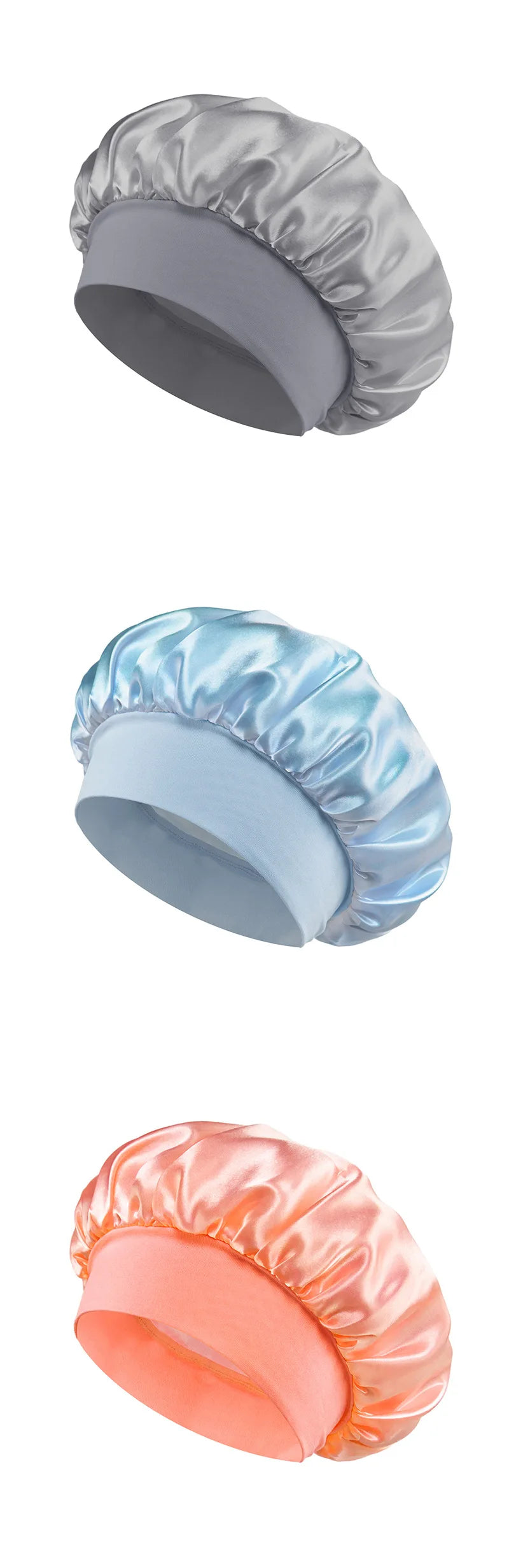 Bonnet satin nuit — protection & soin des cheveux