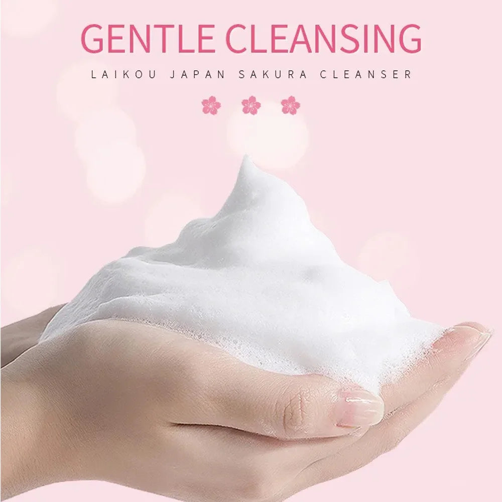 Mousse Sakura – application quotidienne visage – Belleréelle