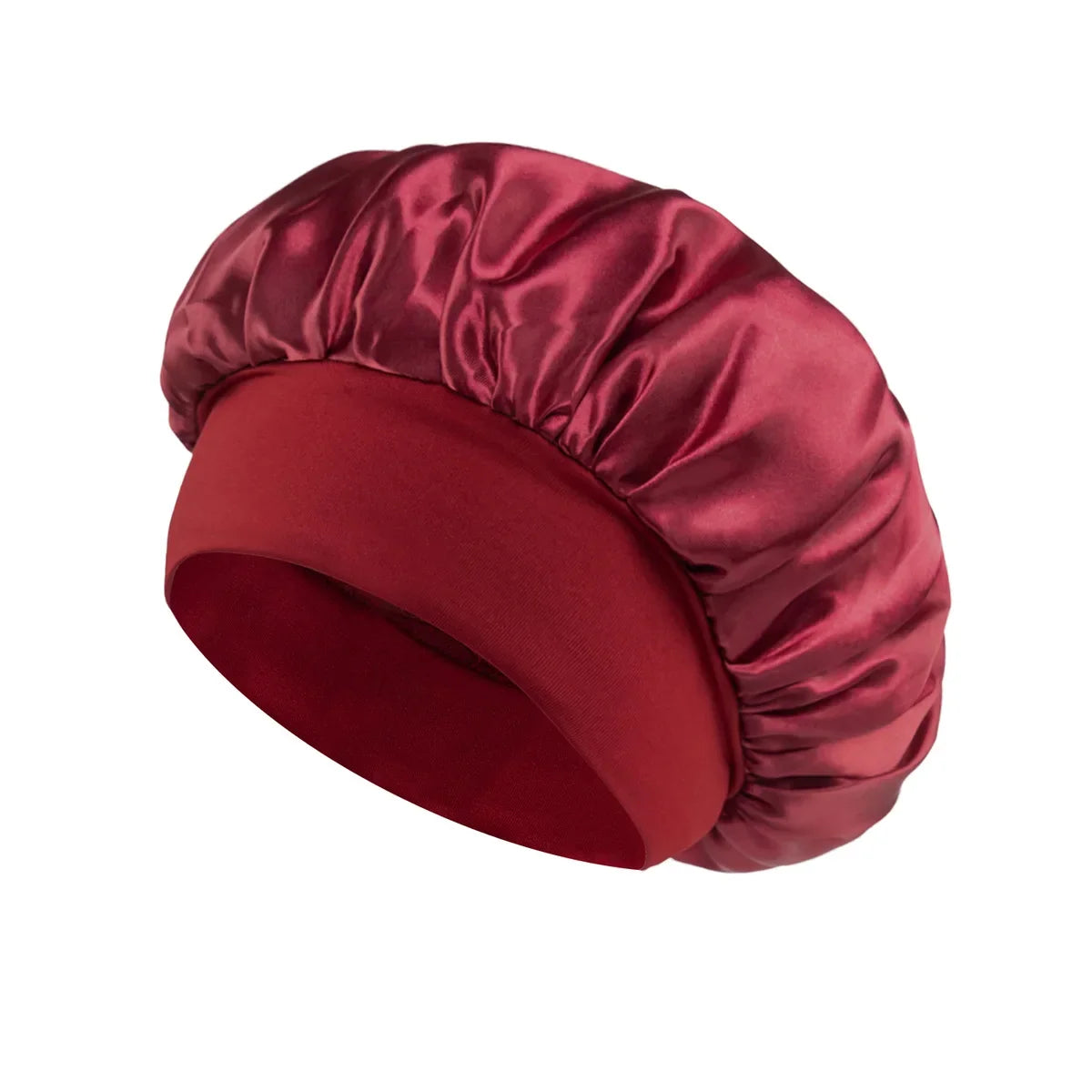 Bonnet satin nuit — protection & soin des cheveux