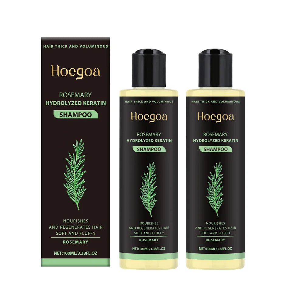 Shampooing au romarin — cheveux forts & volumineux