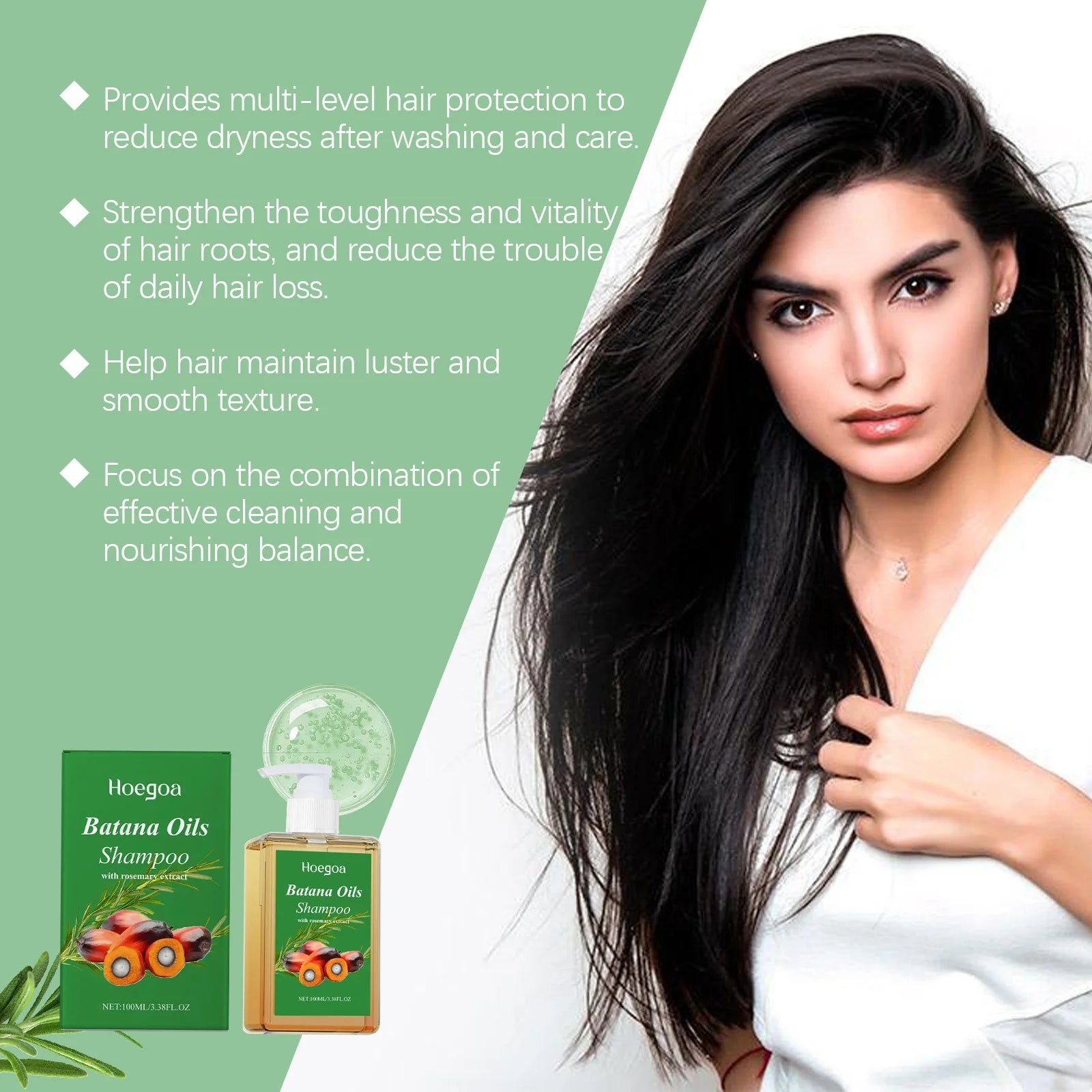 Shampoing à l'huile de Batana — Repousse & Réparation