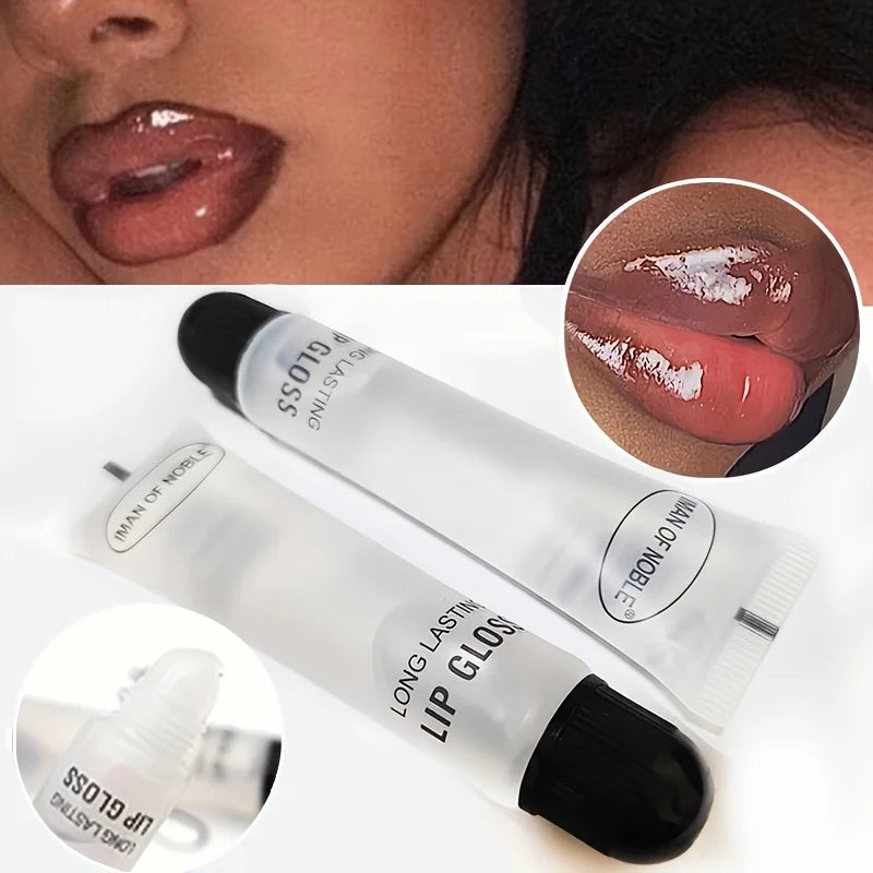 Coffret 6 lip gloss – présentation 6 teintes fond blanc – Belleréelle