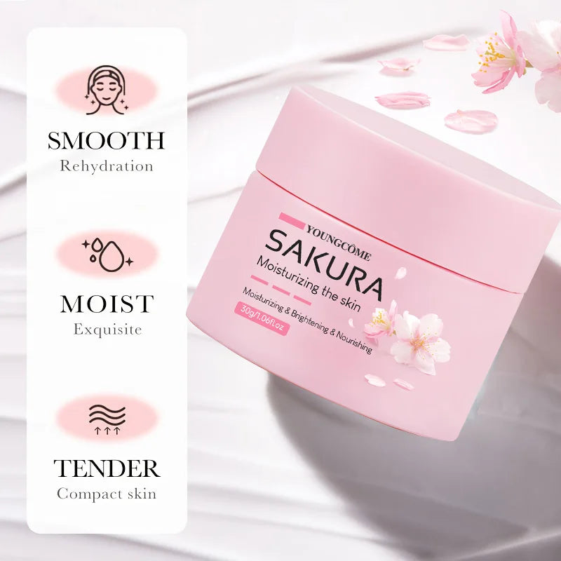 Crème Sakura anti-âge – peau ferme & lumineuse – Belleréelle