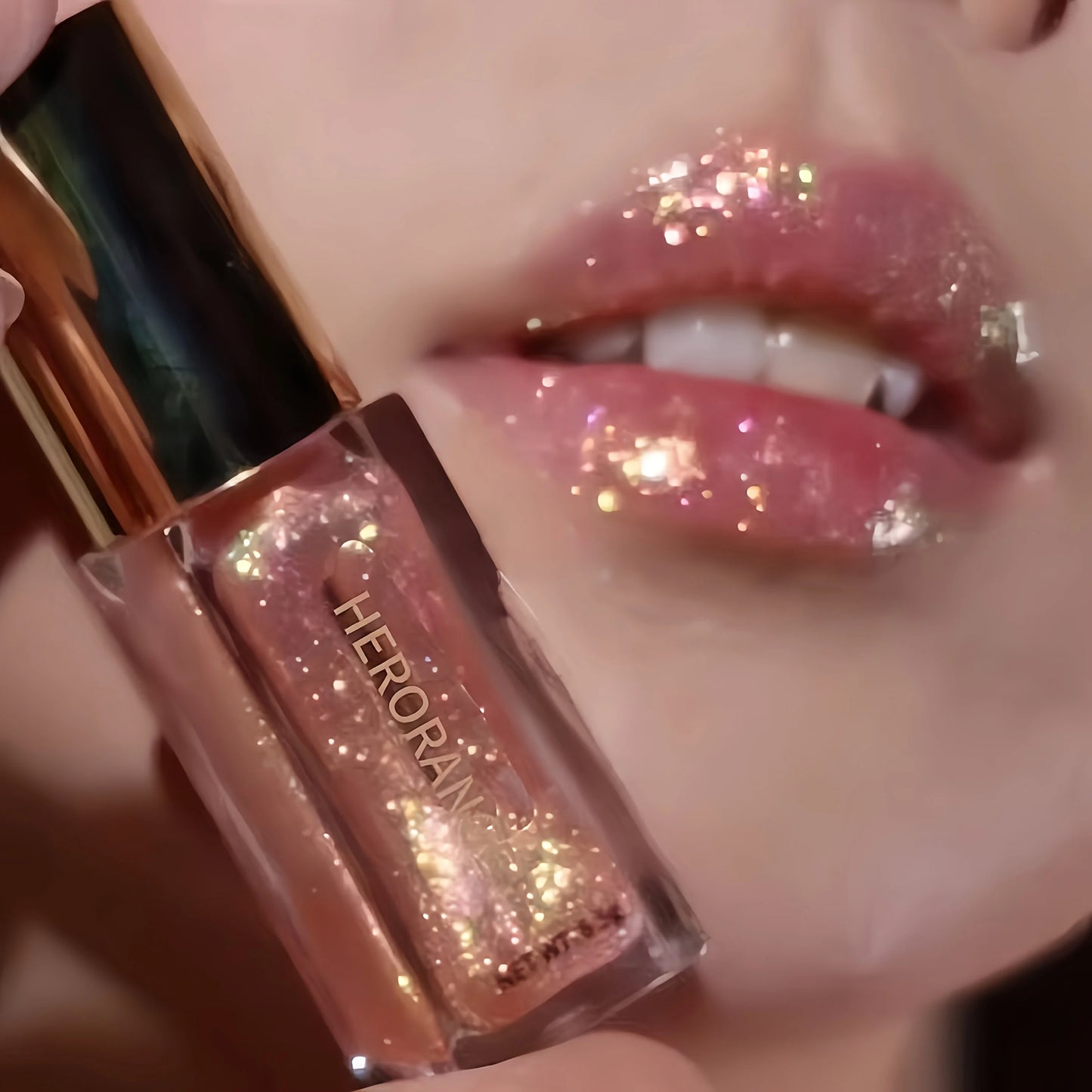 Gloss perlescent Starlight brillance longue durée lèvres étoilées – Belleréelle